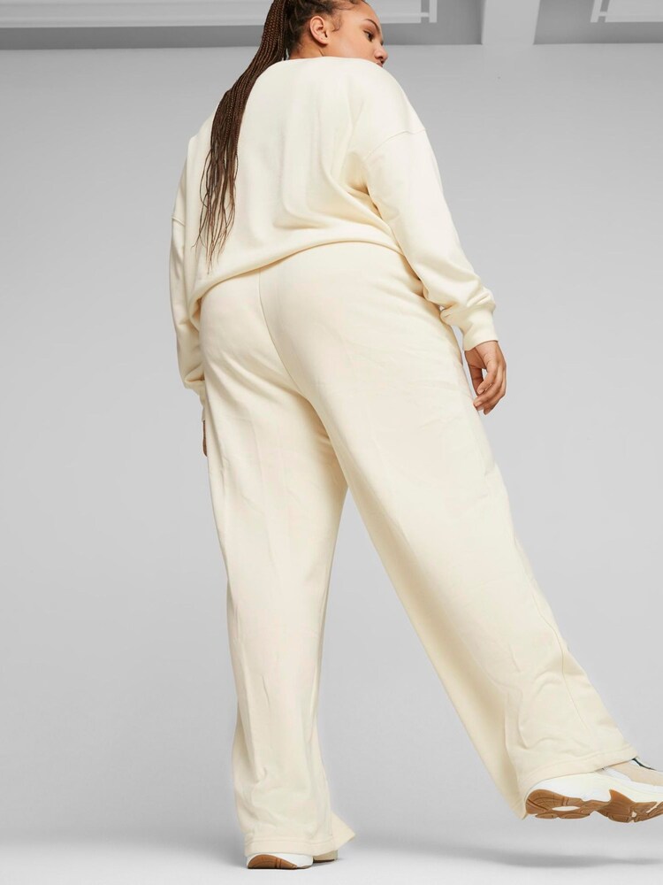 Puma White Relaxed Joggers - Image 2 of 9