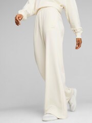 Puma White Relaxed Joggers - Image 4 of 9