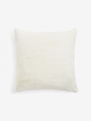 Soft To Touch Plush Faux Fur Cushion - Image 3 of 6