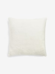 Soft To Touch Plush Faux Fur Cushion - Image 5 of 6