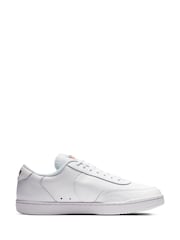 Nike White/Black Court Vintage Trainers - Image 3 of 10