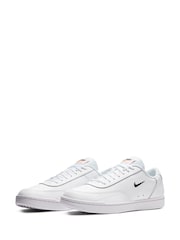 Nike White/Black Court Vintage Trainers - Image 5 of 10