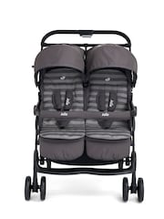 Joie Grey Aire Twin Pushchair - Image 2 of 5
