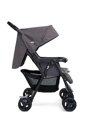 Joie Grey Aire Twin Pushchair - Image 3 of 5