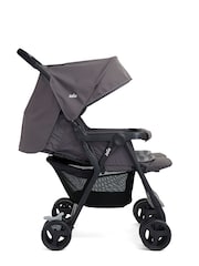 Joie Grey Aire Twin Pushchair - Image 4 of 5