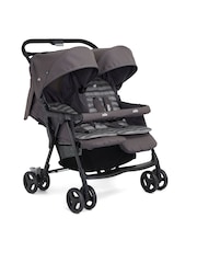 Joie Grey Aire Twin Pushchair - Image 5 of 5