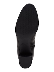 Clarks Black Leather Freva 55 Stretch Boots - Image 7 of 7