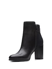 Clarks Black Caramel Suede Freva85 Buckle Boots - Image 4 of 7