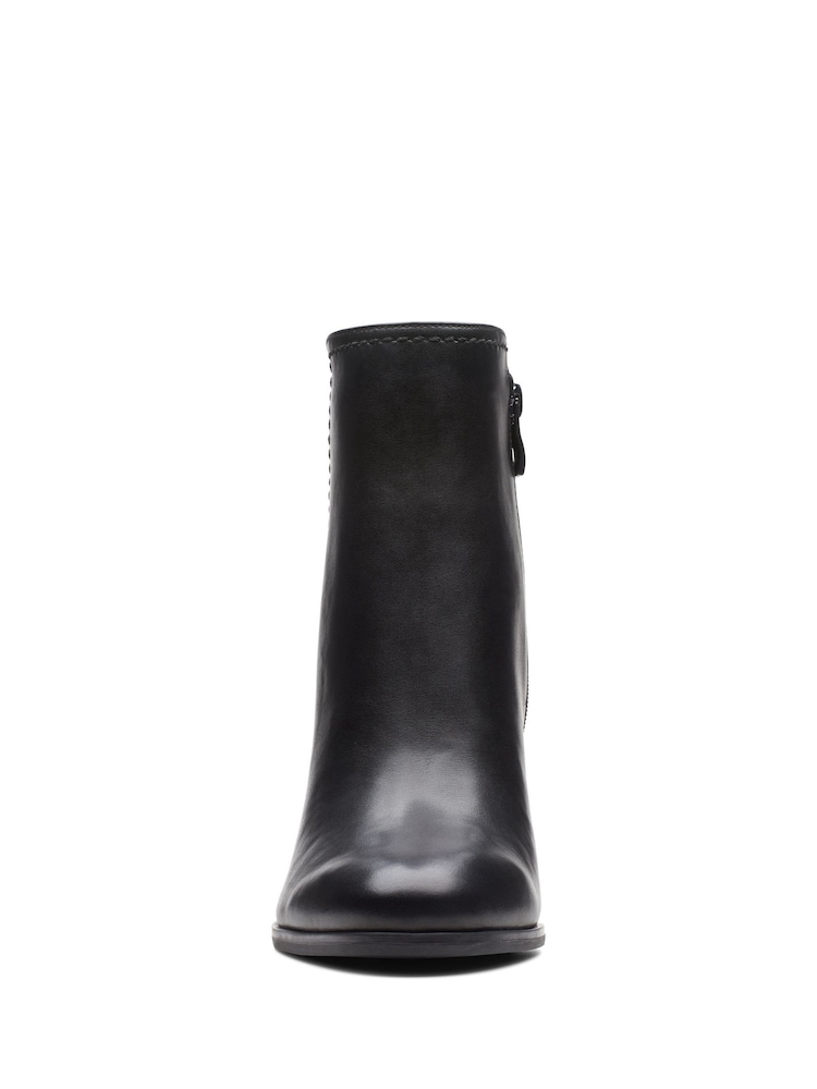 Clarks Black Caramel Suede Freva85 Buckle Boots - Image 5 of 7