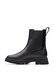 Clarks Black Leather Stayso Rise Boots - Image 3 of 7
