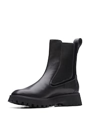 Clarks Black Leather Stayso Rise Boots - Image 4 of 7