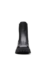 Clarks Black Leather Stayso Rise Boots - Image 5 of 7