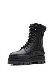 Clarks Black Pebble Nubuck Orianna2 Hike Boots - Image 4 of 7