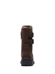 Clarks Brown Warm Lined Orinoco2 Buckle Boots - Image 6 of 7