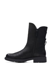 Clarks Black Warm Lined Orinoco2 Buckle Boots - Image 2 of 7