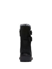 Clarks Black Warm Lined Orinoco2 Buckle Boots - Image 6 of 7