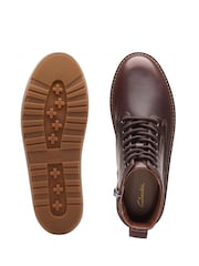 Braun - Clarks Orianna Schnürstiefel aus Leder - Bild 6 von 6