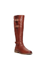 Clarks Brown Standard Fit (F) Clarks British Leather Cologne Boots - Image 3 of 7