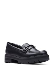Clarks Orianna Bit Leather Loafer Shoes - Slika 3 iz 7