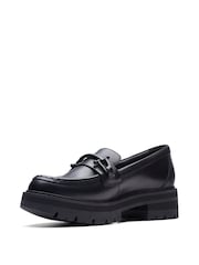 Clarks Orianna Bit Leather Loafer Shoes - Slika 4 iz 7
