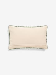 Sage Green Geometric Berber 50 x 30cm Cushion - Image 5 of 5