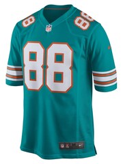 Nike Green Miami Dolphins Game Alternate Jersey - Mike Gesicki - Image 2 of 3
