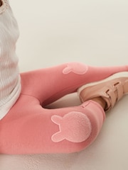 Mid Pink Cosy Fleece Lined Leggings (3mths-7yrs) - Image 4 of 6