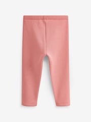 Mid Pink Cosy Fleece Lined Leggings (3mths-7yrs) - Image 6 of 6