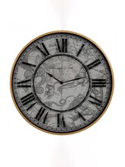 Libra Gold Constellation Numeral Wall Clock 75cm - Image 3 of 6