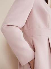 Phase Eight Pink Venita Bow Long Jacket - Image 5 of 6