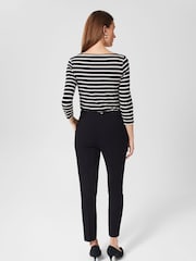 Hobbs Navy Blue Petite Petite Mia Trousers - Image 2 of 4