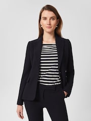 Hobbs Blue Petite Petite Mia Jacket - Image 1 of 4