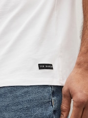 Ted Baker Grey Crew Neck T-Shirts 3 Pack - Image 6 of 9