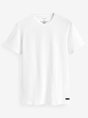 Ted Baker Grey Crew Neck T-Shirts 3 Pack - Image 7 of 9