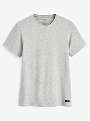 Ted Baker Grey Crew Neck T-Shirts 3 Pack - Image 9 of 9