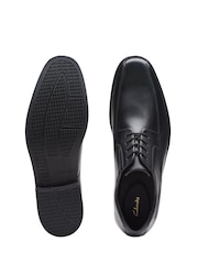 črna - standarden Fit (G) - Usnjeni čevlji Clarks Howard Walk - Slika 4 iz 6