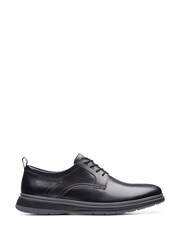 Clarks Black Clarks Leather Chantry Lo Shoes - Image 1 of 7