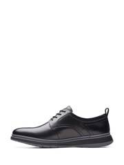 Clarks Black Clarks Leather Chantry Lo Shoes - Image 2 of 7