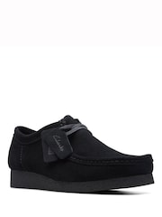 Schwarz - Clarks Wallabee Evo Schuhe aus Veloursleder - Bild 3 von 7