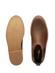 Clarks Brown Clarks Beeswax Leather Clarkdale Easy Boots - Image 7 of 7
