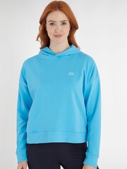 Calvin Klein Golf Blue Capa Hoodie - Image 1 of 8