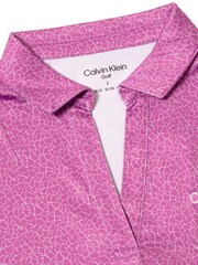 Calvin Klein Golf Purple Crackle Polo Shirt - Image 7 of 9