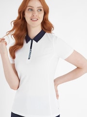 Calvin Klein Golf Raquette White Polo Shirt - Image 1 of 8