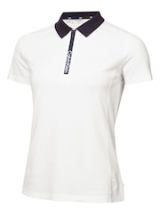 Calvin Klein Golf Raquette White Polo Shirt - Image 5 of 8