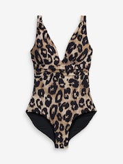 Myleene Klass Tummy Shaping Control Plunge Swimsuit - Image 2 of 6