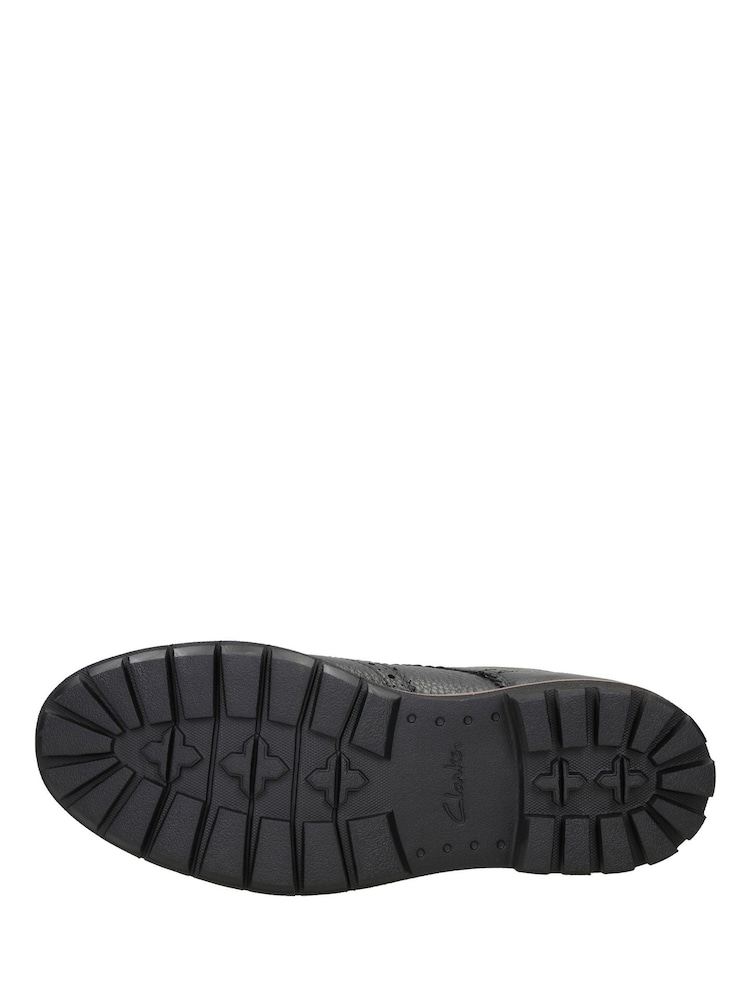 Clarks Black Batcombe Lord Boots - Image 6 of 6