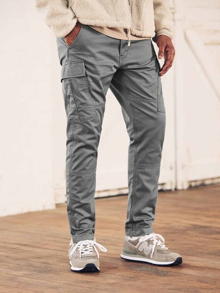 Levi's® Grey Lo Ball Cargo Trousers - Image 1 of 11
