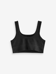 Black Seamfree Crop Top 1 Pack (7-16yrs) - Image 2 of 3