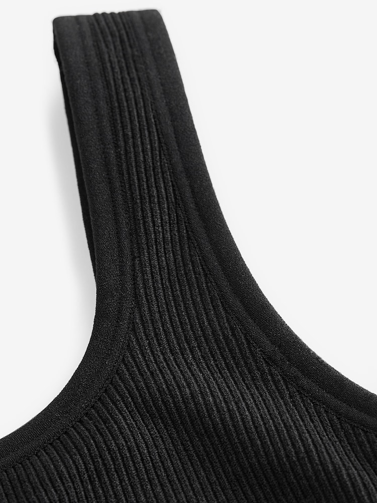 Black Seamfree Crop Top 1 Pack (7-16yrs) - Image 3 of 3