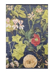 Blue Clarke & Clarke Passiflora Rug - Image 2 of 4